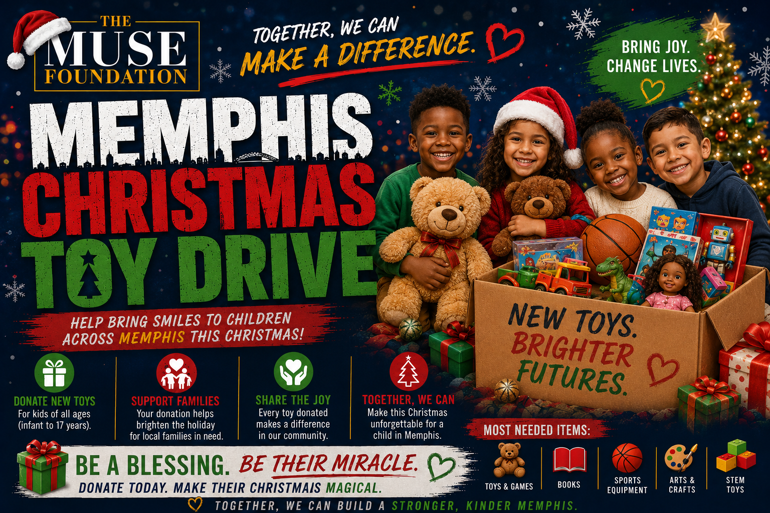 Memphis Christmas Toy Drive — December 2026