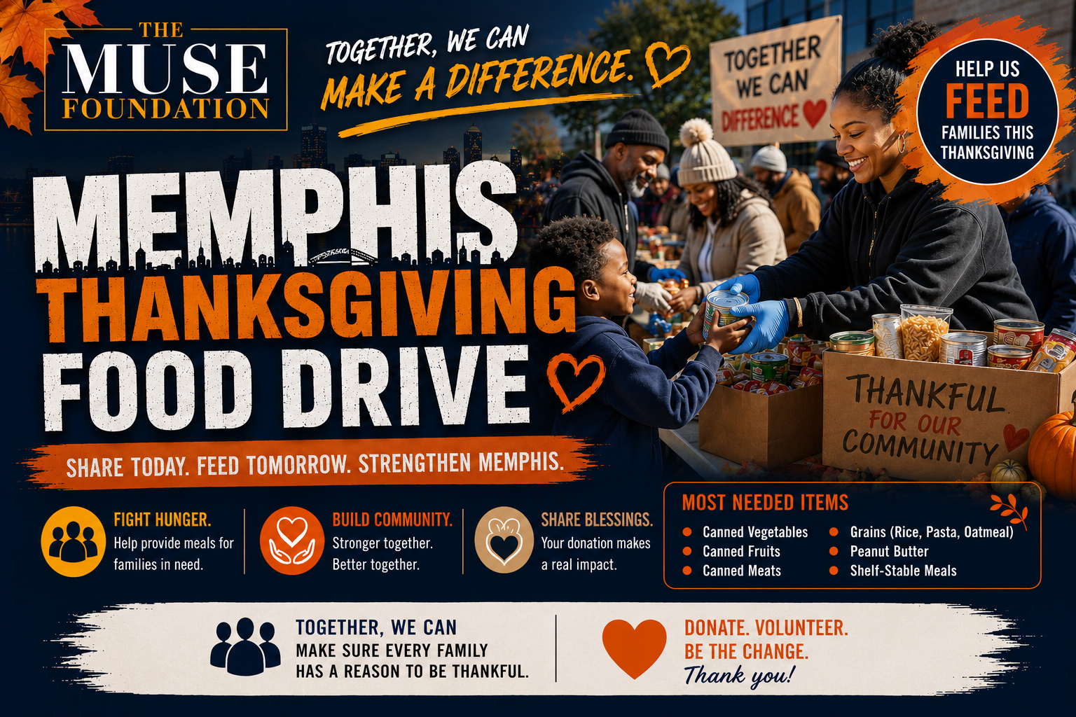 Memphis Thanksgiving Food Drive — November 2026