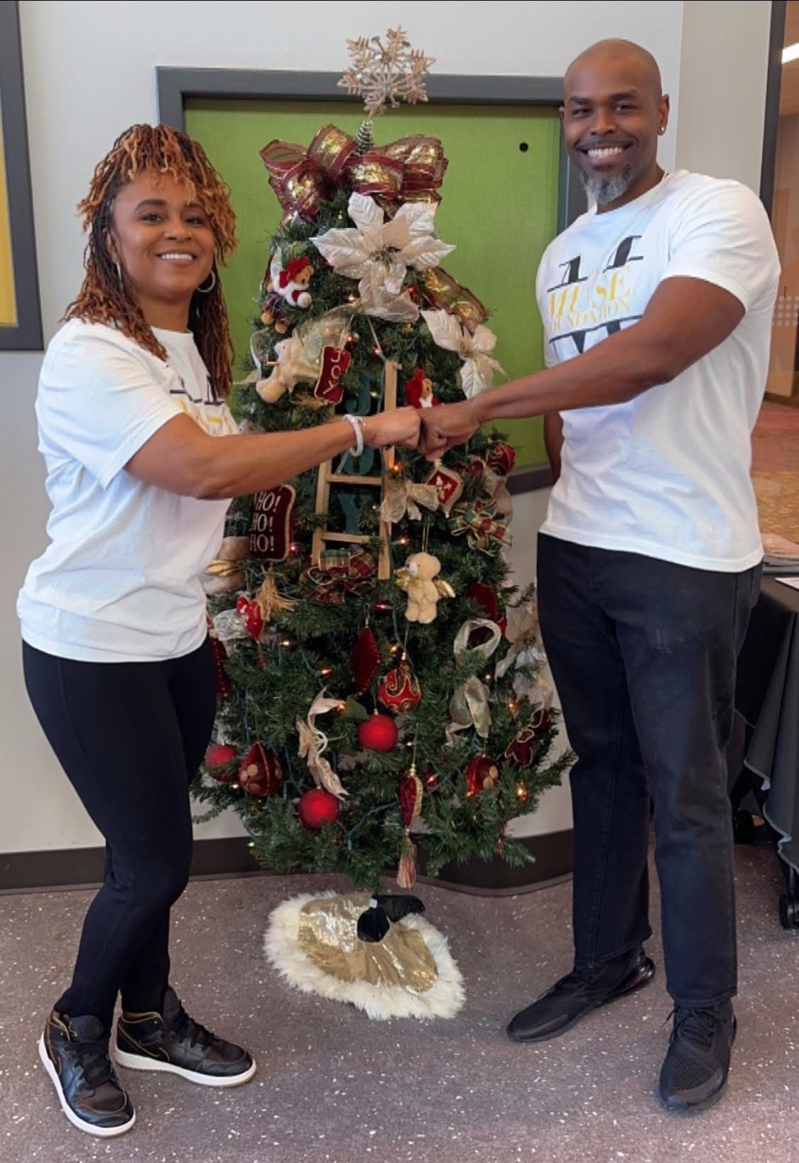 Muse Foundation volunteers at a community event